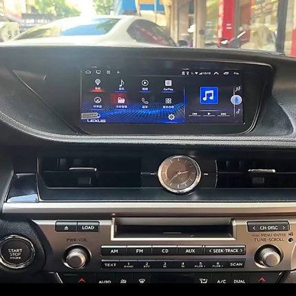 Галерея: перегляд функцій штатної магнітоли Lexus ES FORS.auto з сенсорним екраном 10.25"