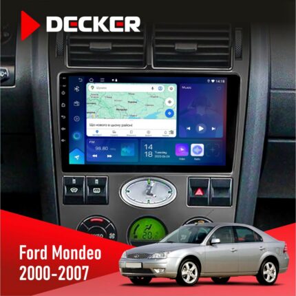 Штатна магнітола Ford Mondeo 2000-2007 Decker D9-007 4x64 DSP 360 4G