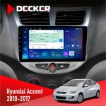 Штатна магнітола Hyundai Accent 2010-2017 Decker з круговим оглядом 360