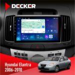 Штатна магнітола Hyundai Elantra 2006-2010 Decker D9-007 4x64 DSP 360 4G