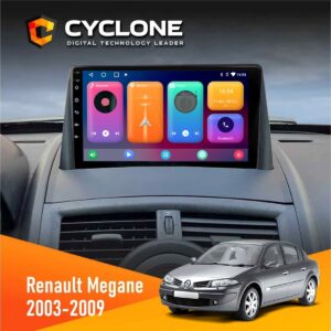 Штатна магнітола Renault Megane II Cyclone C9-001 2x64 CPL