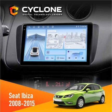 Штатна магнітола Seat Ibiza 2008-2015 Cyclone C9-012 4x64 DSP 4G