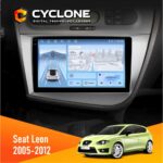 Штатна магнітола Seat Leon Cyclone C9-012 4x64 DSP 4G