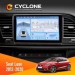 Штатна магнітола Seat Leon Cyclone для покращення аудіосистеми