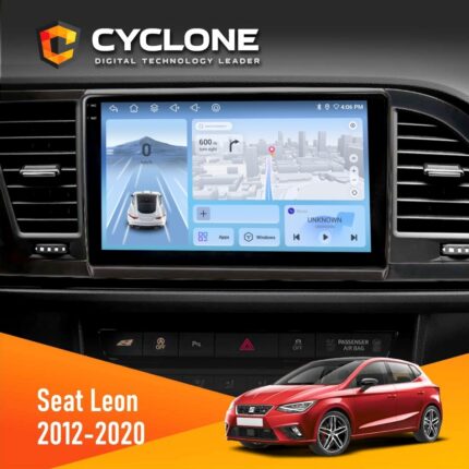 Штатна магнітола Seat Leon Cyclone для покращення аудіосистеми