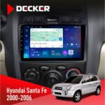 Штатна магнітола Hyundai Santa Fe Decker D9-007 4x64 DSP 360 4G