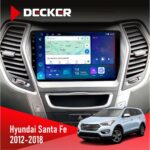 Штатна магнітола Hyundai Santa Fe 2012 Decker D9-007