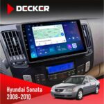 Штатна магнітола Hyundai Sonata 2008-2010 Climate Decker D9-007