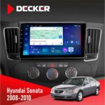 Штатна магнітола Hyundai Sonata 2008-2010 Decker D9-007 4x64 DSP 360 4G