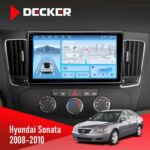 Штатна магнітола Hyundai Sonata 2008-2010 Decker D9-010 6x128, DSP, 4G, 2K