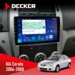 Штатна магнітола KIA Cerato 2006-2008 Decker D9-007 4x64 DSP 360 4G