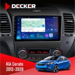 Штатна магнітола KIA Cerato 2012-2020 Decker D9-007 4x64 DSP 360 4G