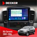 Штатна магнітола Decker D9 007 для KIA Sorento (BL) 2002-2006