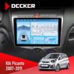 Штатна магнітола KIA Picanto 2007-2011 Decker D9-010 6x128 DSP 4G 2K