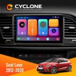 Штатна магнітола Seat Leon 2012-2020 Cyclone C9 CPL 2x32
