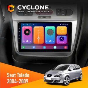 Штатна магнітола Seat Toledo 2004-2009 Cyclone C9-001 2x64 CPL