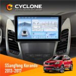 Штатна магнітола SsangYong Korando 2013-2017 Cyclone C9-012 з 4G