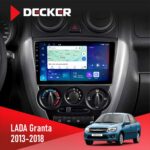 Штатна магнітола Lada Granta 2013-2018 Decker D9-007 4x64 DSP 360 4G
