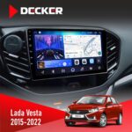 Штатна магнітола Lada Vesta Decker