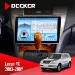 Штатна магнітола Lexus RX 2003-2007 Decker D9-010 6x128 DSP 4G 2K