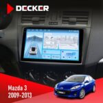 Штатна магнітола Mazda 3 2009-2013 Decker D9-010 6x128 DSP 4G 2K