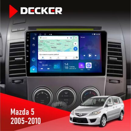 Штатна магнітола Mazda 5 Decker D9-007