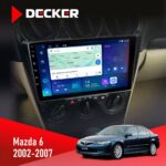Штатна магнітола Mazda 6 Decker D9-007 4x64 DSP 360 4G