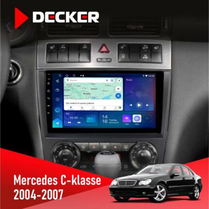 Штатна магнітола Mercedes Benz W203 Decker D9-007