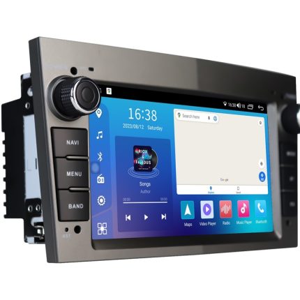 Детальний знімок інтерфейсу GPS-навігації магнітоли FORS auto Opel