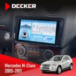 Штатна магнітола Mercedes-Benz ML-Class (W164) 2005-2011 Decker D9-010 6x128 DSP 4G 2K