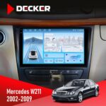 Штатна магнітола Mercedes-Benz E-Class (W211) 2002-2009 Decker D9-010 6x128 DSP 4G 2K
