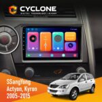 Штатна магнітола SsangYong Kyron 2005-2015 Cyclone C9 CPL 2x32