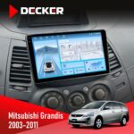 Штатна магнітола Mitsubishi Grandis 2003-2011 Decker D9-010 6x128 DSP 4G 2K