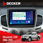 Штатна магнітола Mitsubishi L200 Decker D9-007 4x64 DSP 360 4G