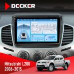 Штатна магнітола Mitsubishi L200 2006-2015 Decker D9-010 6x128 DSP 4G 2K