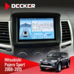 Штатна магнітола Mitsubishi Pajero Sport 2008-2015 Decker D9-010 6x128 DSP 4G 2K