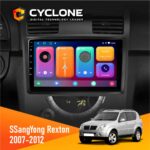 Штатна магнітола SsangYong Rexton 2007-2012 Cyclone C9 CPL 2x32