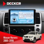 Штатна магнітола Nissan Navara (D40) 2005-2010 Decker D9-010 6x128 DSP 4G 2K