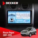 Штатна магнітола Nissan Rogue 2007-2015 Decker D9-010 6x128 DSP 4G 2K