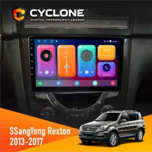 Штатна магнітола SsangYong Rexton 2013-2017 Cyclone C9-001 2x64 CPL