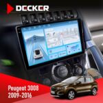Штатна магнітола Peugeot (3008) 2009-2016 Climate Decker D9-010 6x128 DSP 4G 2K