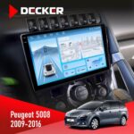 Штатна магнітола Peugeot (5008) 2009-2016 Climate Decker D9-010 6x128 DSP 4G 2K