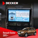 Штатна магнітола Renault Duster 2015-2022 Decker D9-010 6x128 DSP 4G 2K