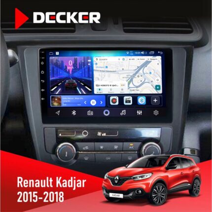 Штатна магнітола Renault Kadjar Decker D9-006 4x64 з 4G