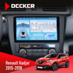 Штатна магнітола Renault Kadjar 2015-2018 Decker D9-010 6x128 DSP 4G 2K
