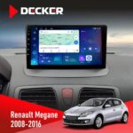 Штатна магнітола Renault Megane III Decker D9-007 4x64 DSP 360 4G
