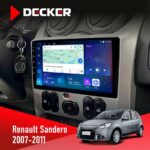 Штатна магнітола Renault Sandero 2007-2011 Decker D9-007 4x64 DSP 360 4G
