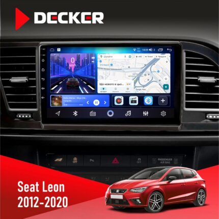 Штатна магнітола Seat Leon 2012-2020 Decker D9-006 4x64, 4G