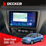 Штатна магнітола Skoda Rapid 2013-2018 Decker D9-007 4x64 DSP 360 4G