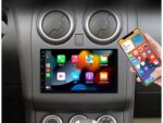 Універсальна магнітола Volkswagen Touareg FORS auto з CarPlay – вигляд збоку